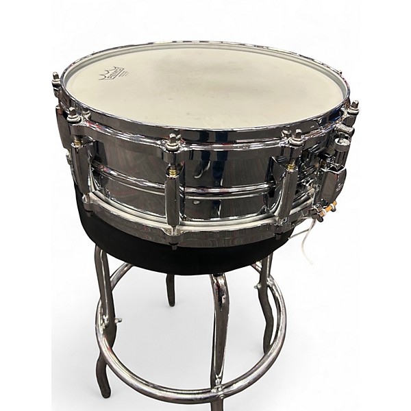 Used Pearl 5X14 Sensitone Snare 10 Lug Chrome Drum