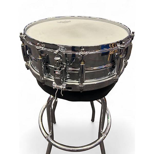 Used Pearl 5X14 Sensitone Snare 10 Lug Chrome Drum