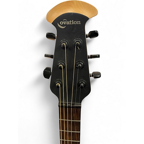 Used Ovation ELITE T 2078TX Black Acoustic Electric Guitar