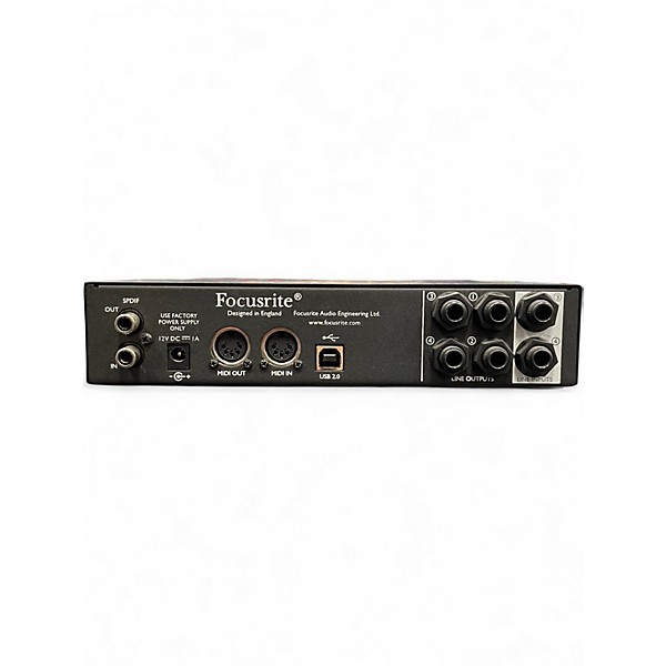 Used Focusrite Scarlett 8i6 Gen 1 Audio Interface