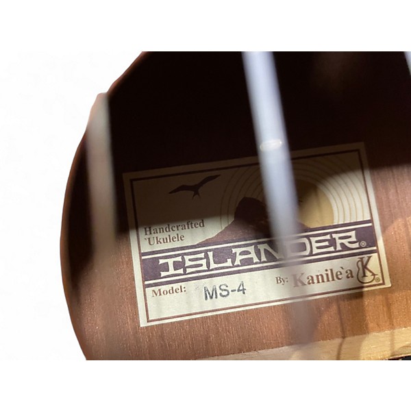 Used Islander MS-4 Natural Ukulele