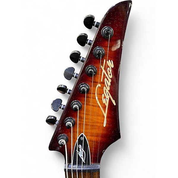 Used Legator Ninja X 7 Sunburst Solid Body Electric Guitar