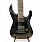Used Jackson JS22-7 Dinky 7 String Black Solid Body Electric Guitar