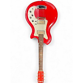 Used Airline Res-0-Glass RED Solid Body Electric Guitar