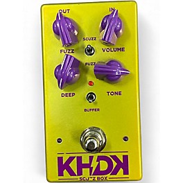 Used KHDK scuzz box Effect Pedal