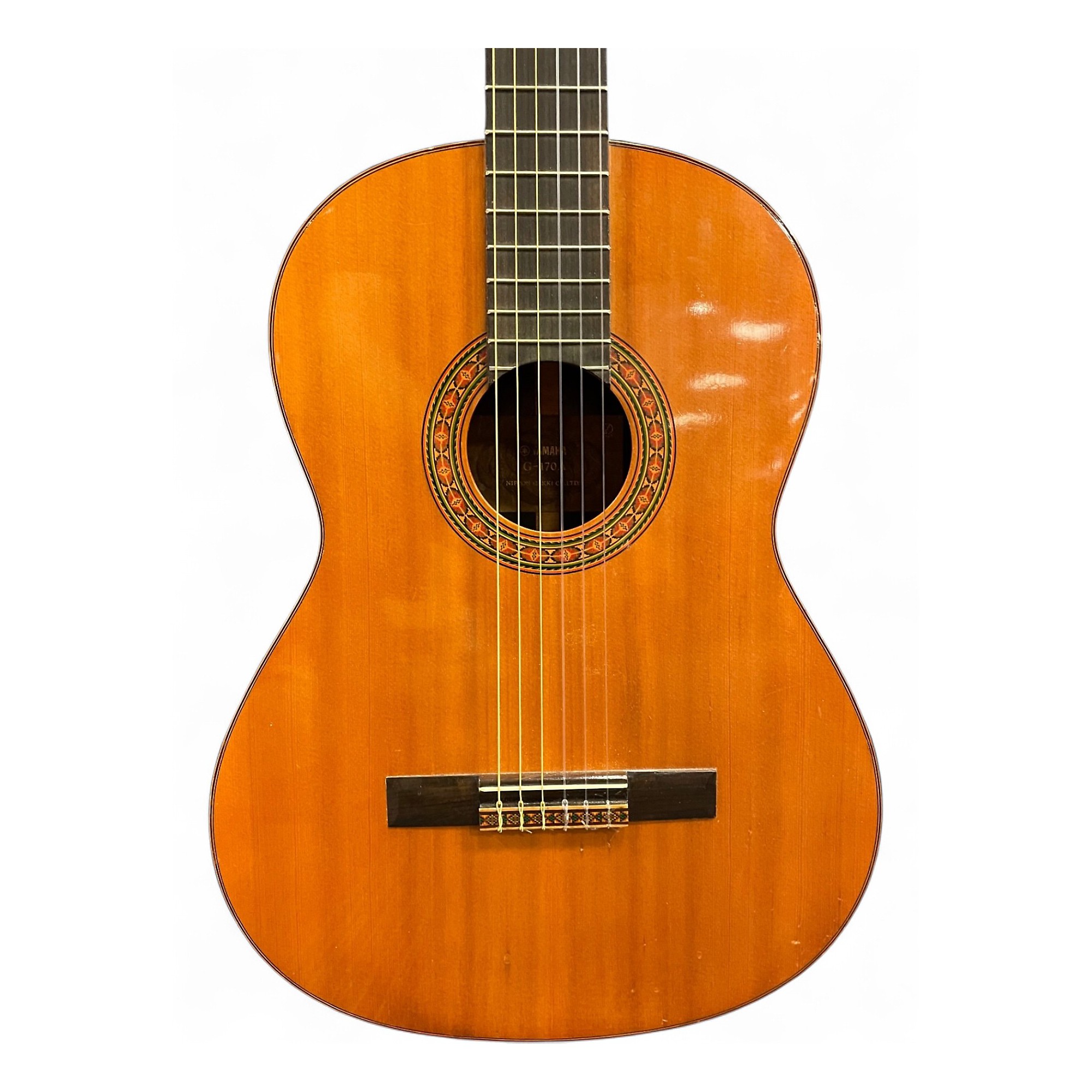 Vintage 1970s Yamaha G-170A Natural Classical Acoustic Guitar