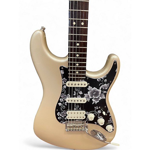 Used 2008 Fender American Standard Stratocaster Inca Silver Solid Body Electric Guitar