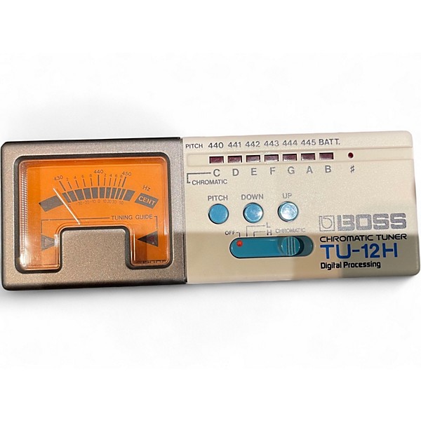 Used BOSS TU12H Chromatic Tuner