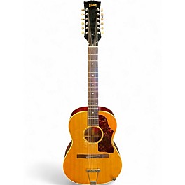 Vintage 1966 Gibson B25-12N Natural 12 String Acoustic Guitar