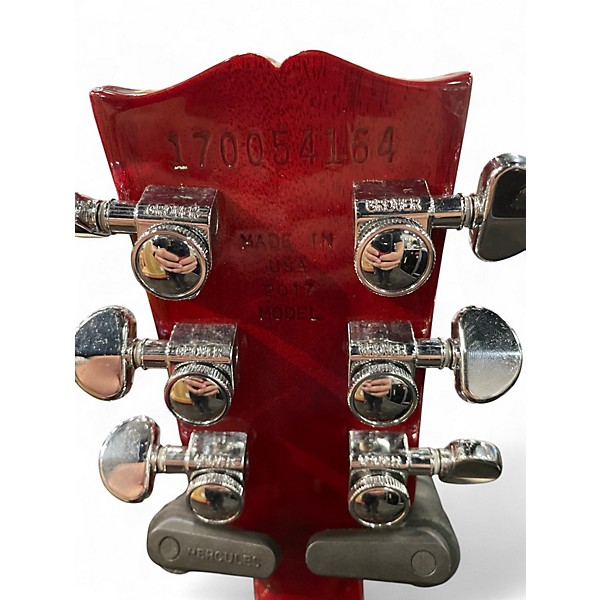 Used 2017 Gibson 1961 Reissue SG CHERRY RED Solid Body Electric Guitar