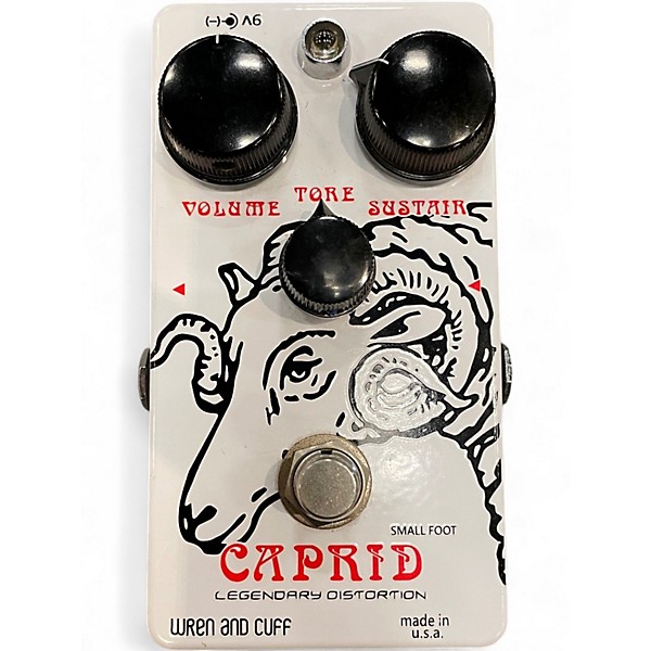 Used Wren And Cuff Small Foot Caprid  Effect Pedal