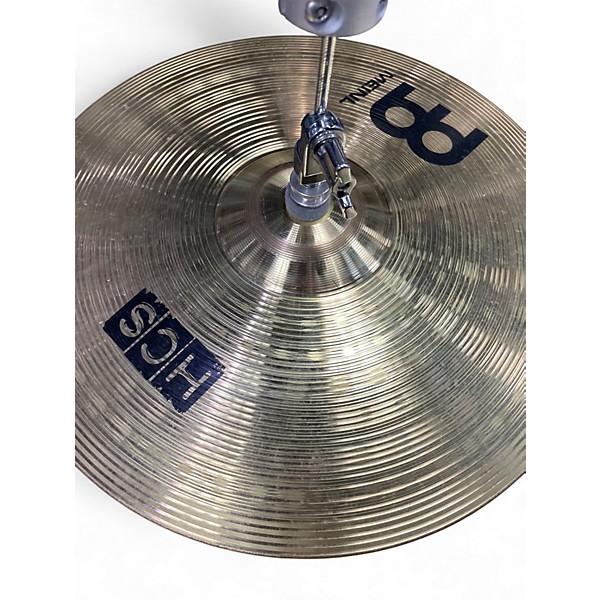 Used MEINL 14in HCS Hi Hat Pair Cymbal