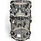 Used 2020s Ludwig 3 Piece Vistalite Clear Drum Kit