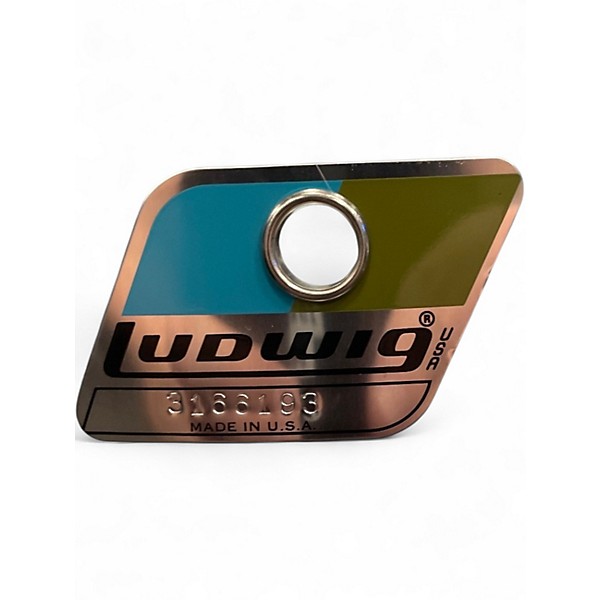 Used 2020s Ludwig 3 Piece Vistalite Clear Drum Kit