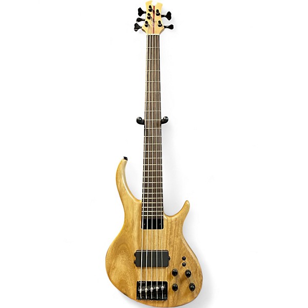 Used Tobias Growler 5 String Natural Electric Bass Guitar
