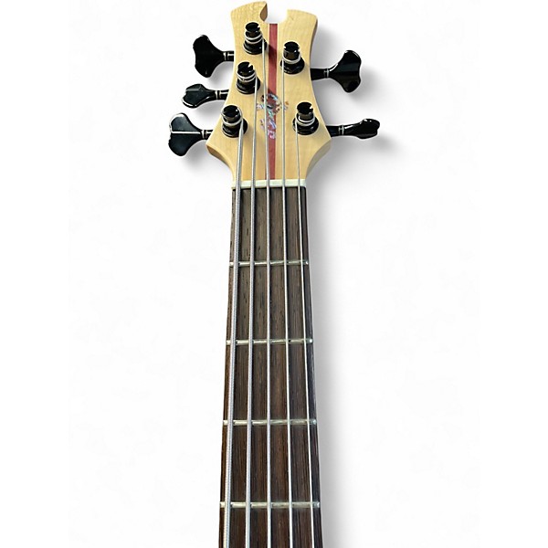 Used Tobias Growler 5 String Natural Electric Bass Guitar