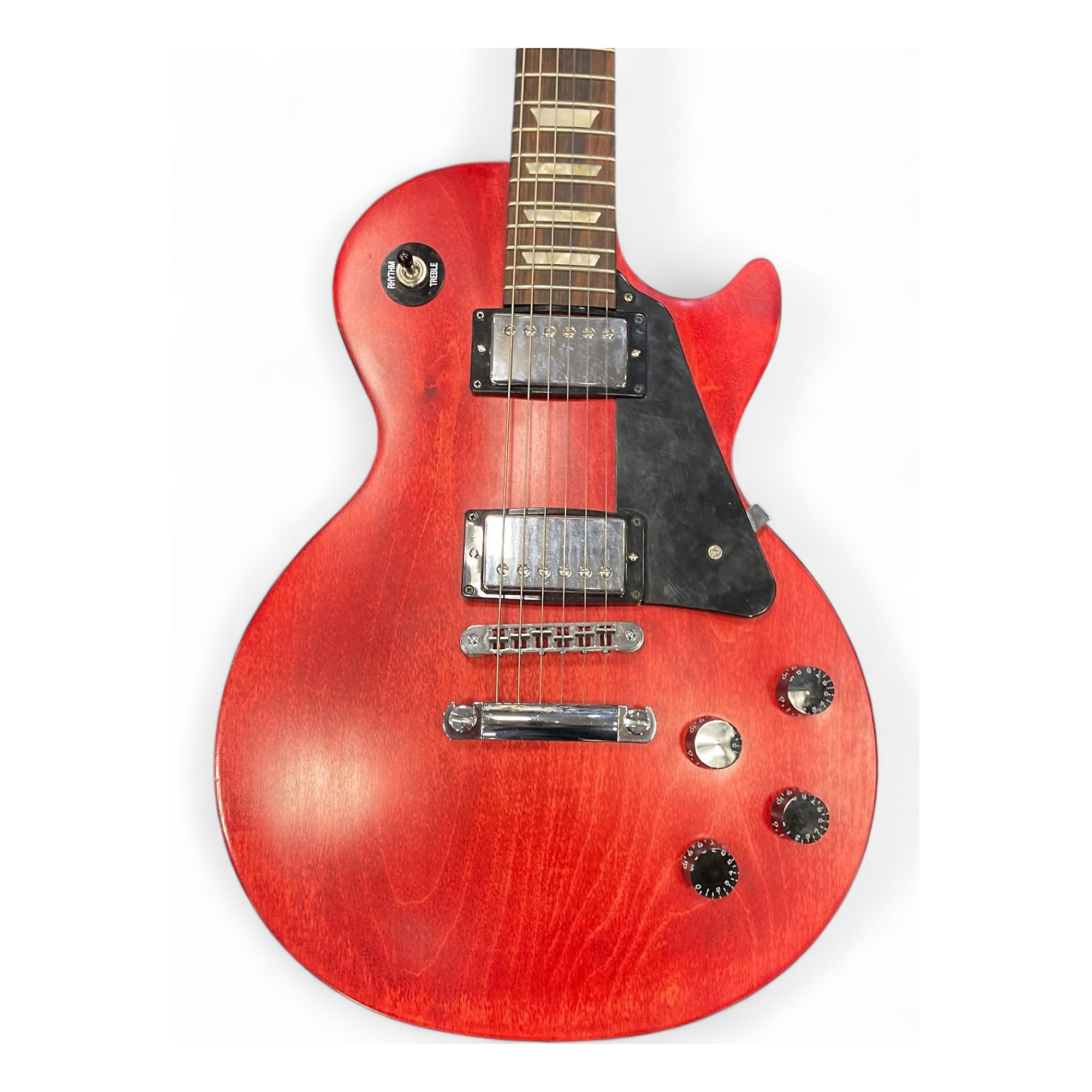 Used 2011 Gibson Les Paul Studio Faded Cherry Solid Body Electric