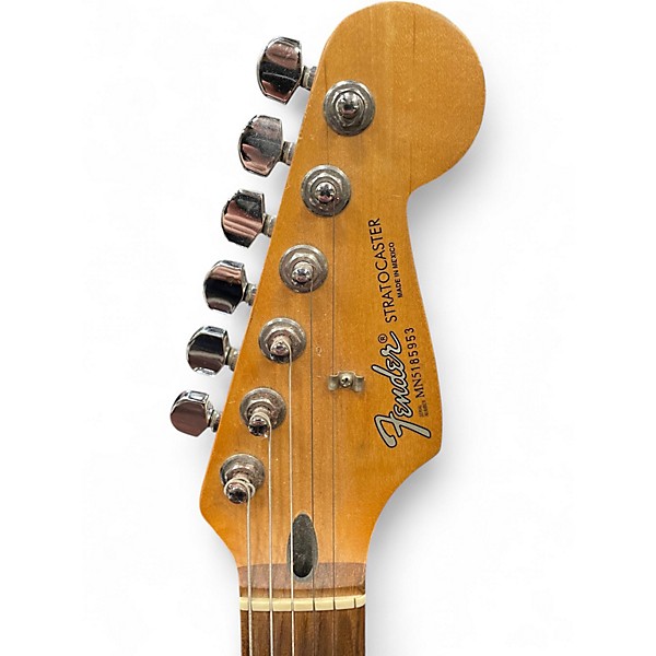 Used Fender Stratocaster Red Solid Body Electric Guitar