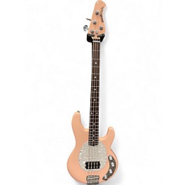 Used Ernie Ball Music Man StingRay Special H Pink Electric Bass Guitar
