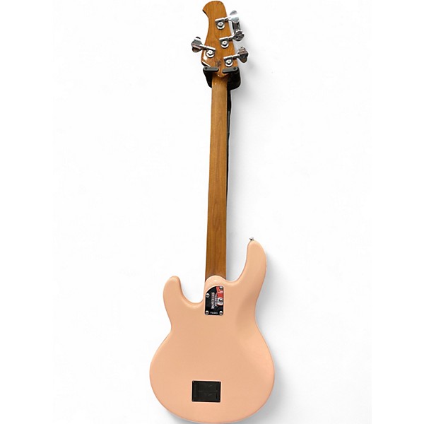 Used Ernie Ball Music Man StingRay Special H Pink Electric Bass Guitar