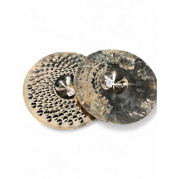 Used Zildjian 14in Z Custom Hi Hat Pair Cymbal