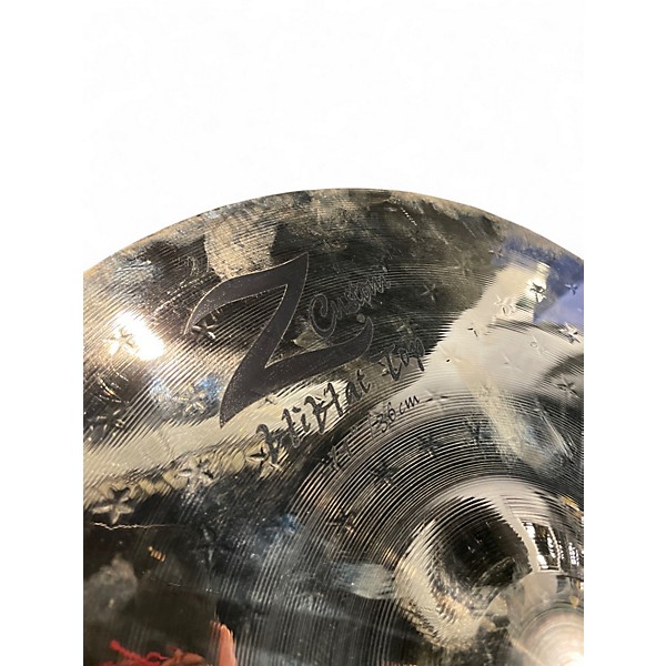 Used Zildjian 14in Z Custom Hi Hat Pair Cymbal