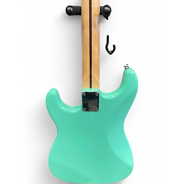 Used Squier STRATOCASTER Seafoam Green Solid Body Electric Guitar