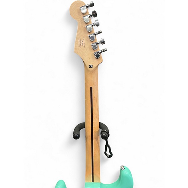 Used Squier STRATOCASTER Seafoam Green Solid Body Electric Guitar