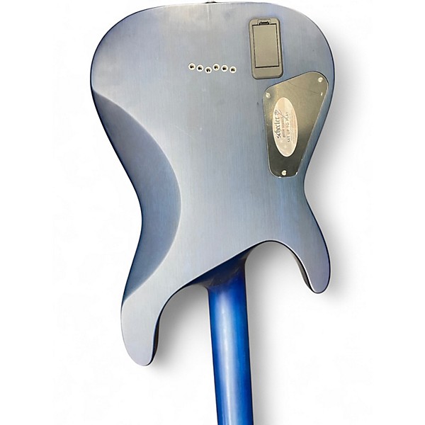 Used 2022 Schecter Guitar Research C1 Platinum Midnight Blue Solid Body Electric Guitar