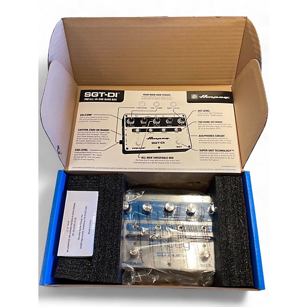 Used Ampeg SGT DI Bass Preamp