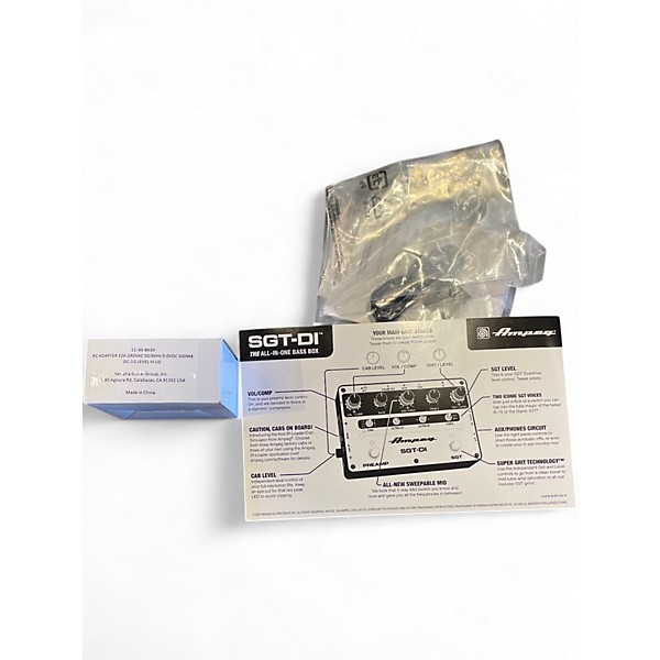 Used Ampeg SGT DI Bass Preamp