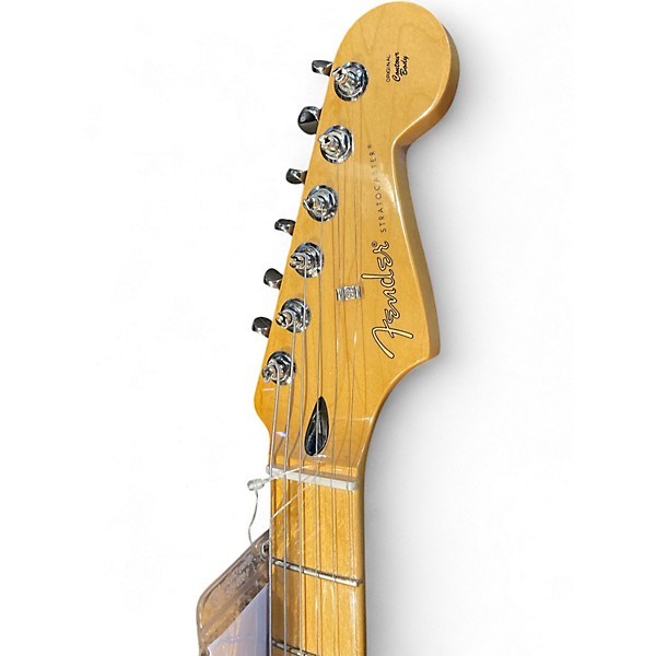 Used Fender PLAYER II HSS STRATOCASTER Black Solid Body Electric Guitar