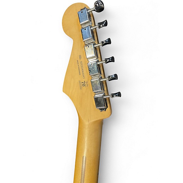 Used Fender PLAYER II HSS STRATOCASTER Black Solid Body Electric Guitar