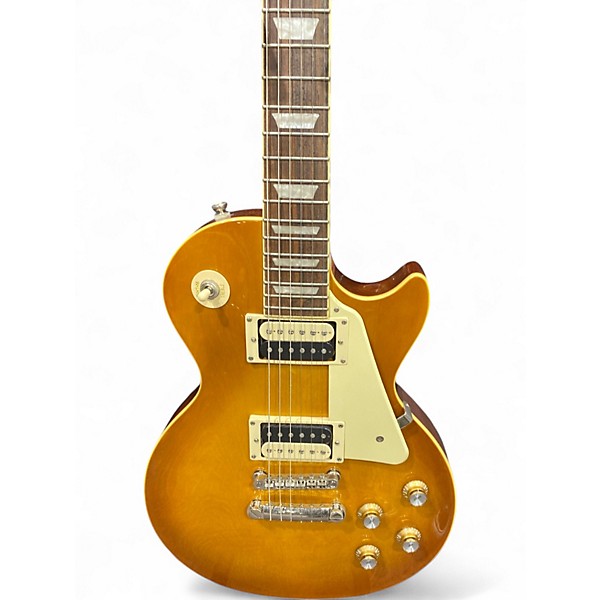 Used Epiphone Les Paul Classic Honey Burst Solid Body Electric Guitar