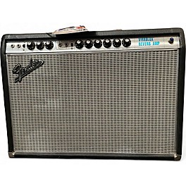 Used Fender 1968 Custom Vibrolux Reverb Tube Guitar Combo Amp