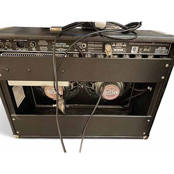 Used Fender 1968 Custom Vibrolux Reverb Tube Guitar Combo Amp