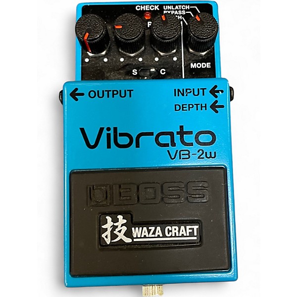 Used BOSS VB-2W Effect Pedal