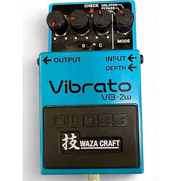 Used BOSS VB-2W Effect Pedal