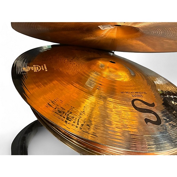 Used Zildjian 14in S Family Dark Hi-Hat Pair Cymbal