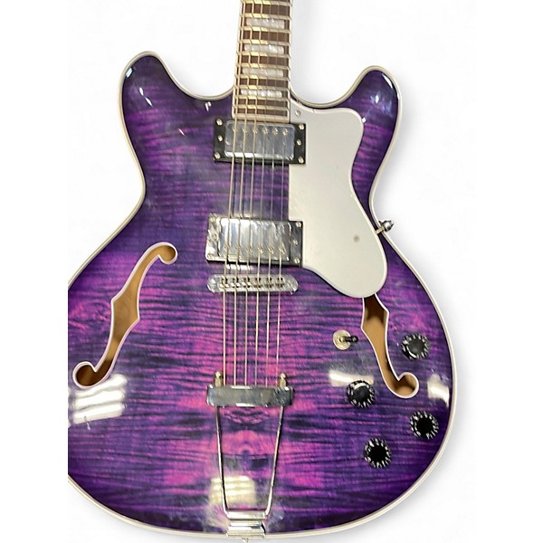 Used Grote GROTE Purple Hollow Body Electric Guitar