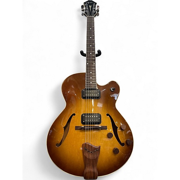 Used Fender D'Aquisto Standard MIJ Sunburst Hollow Body Electric Guitar