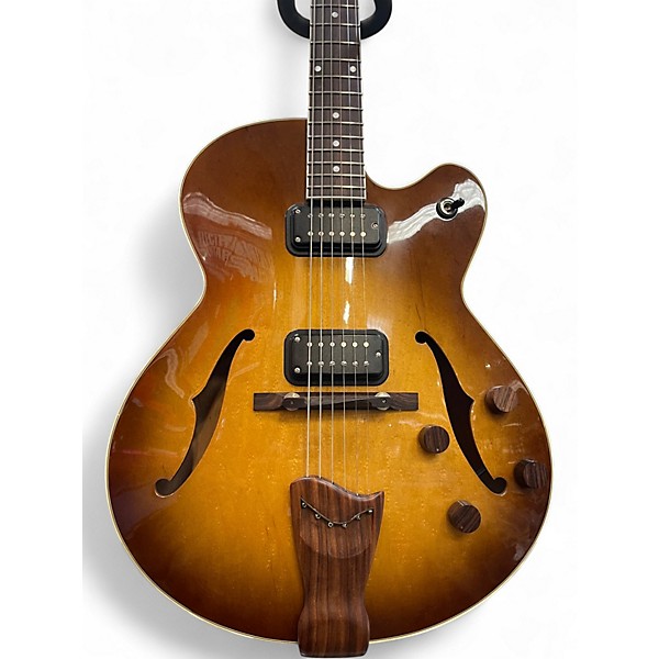 Used Fender D'Aquisto Standard MIJ Sunburst Hollow Body Electric Guitar