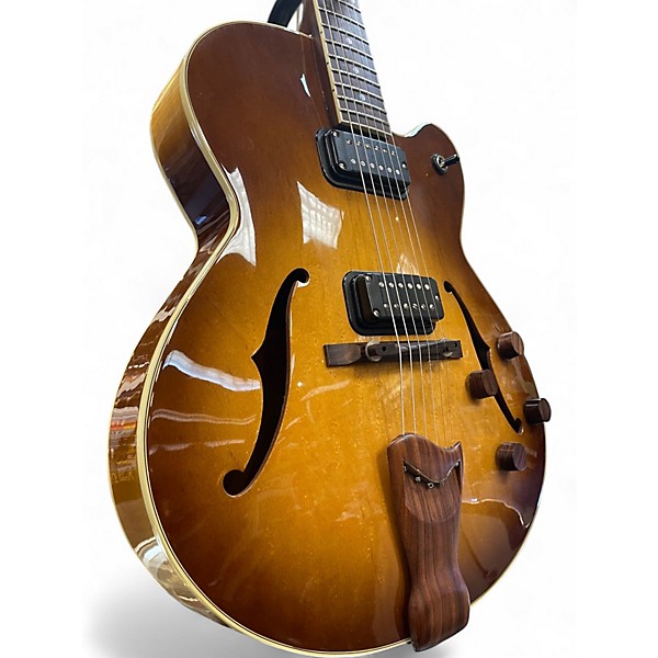 Used Fender D'Aquisto Standard MIJ Sunburst Hollow Body Electric Guitar