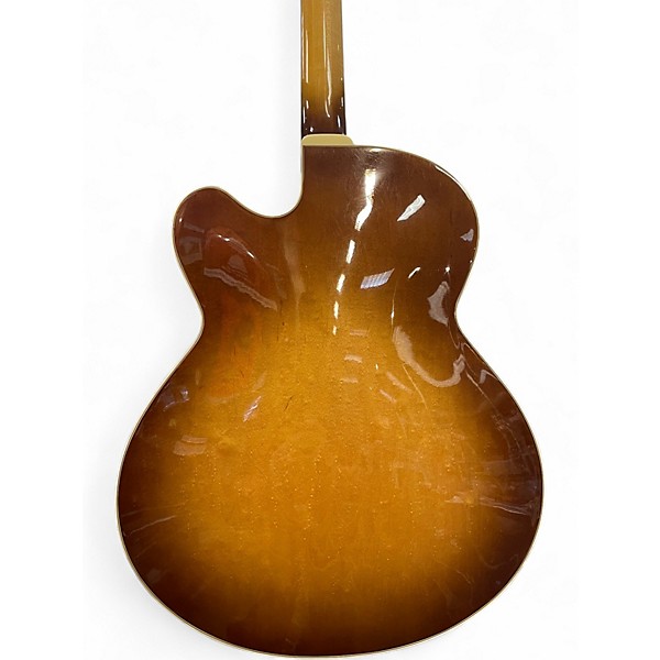 Used Fender D'Aquisto Standard MIJ Sunburst Hollow Body Electric Guitar