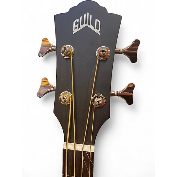 Used Guild B240EF FRETLESS Natural Acoustic Bass Guitar