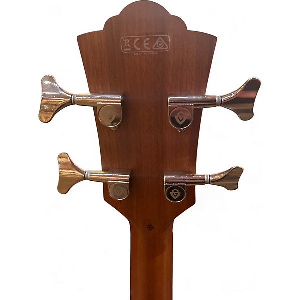 Used Guild B240EF FRETLESS Natural Acoustic Bass Guitar