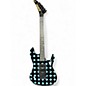 Used Kramer NIGHTSWAN Black/Blue Polka Dot Solid Body Electric Guitar thumbnail