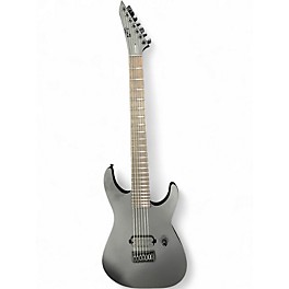 Used ESP LTD Black Metal BLACK Solid Body Electric Guitar