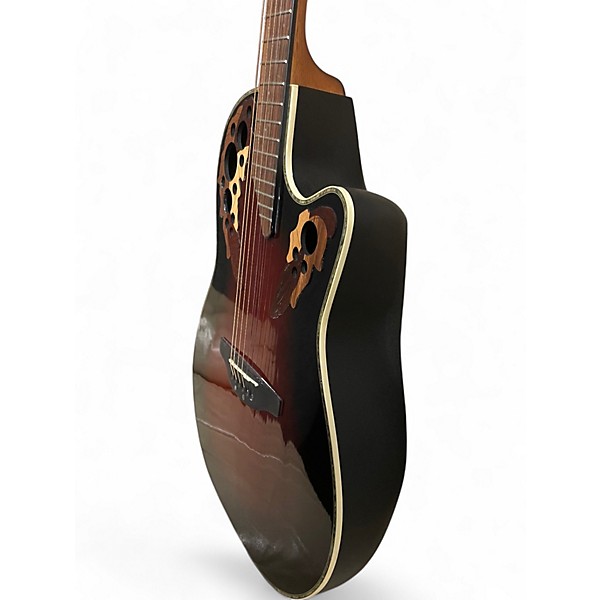 Used Ovation CC44 CELEBRITY Black Acoustic Electric Guitar