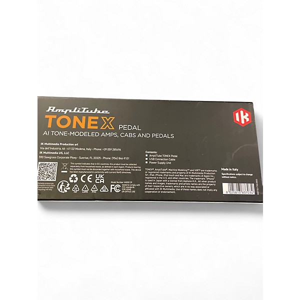 Used Amplitube Tonex Pedal